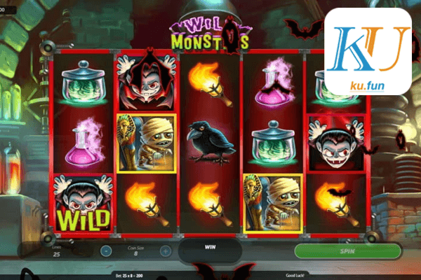 Cùng Kufun Chinh Phục Game Wild Monster Slot Đổi Thưởng Cực Chất